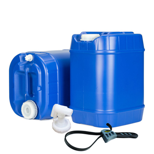 5-Gallon Blue Water Container
